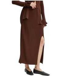 Aeron - Midi Rok - Lyst
