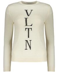 Valentino Garavani - Round-Neck Knitwear - Lyst