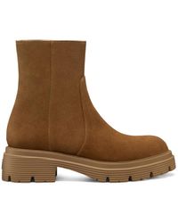 Stuart Weitzman - Hudson Lite Zip Bootie - Lyst