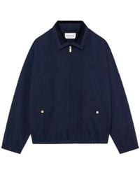 Drole de Monsieur - Jassen ,Blauw ,Katoen Blouson Drôle - Lyst