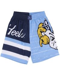 Mitchell & Ness - Fitness ,Veelkleurig ,Polyester Ncaa Jumbotron 3.0 Basketball Shorts - Lyst