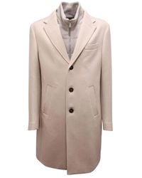 Eleventy - Single-Breasted Coats - Lyst