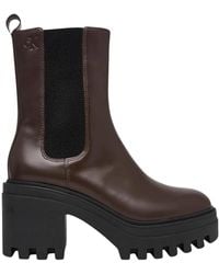 Calvin Klein - Heeled Boots - Lyst