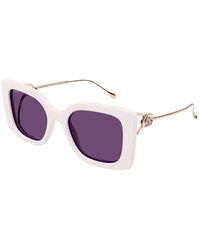 Gucci - Gafas de sol blancas con accesorios originales - Lyst