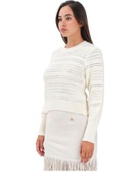 Akep - Round-Neck Knitwear - Lyst