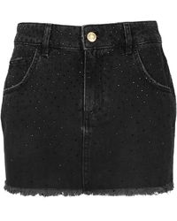 Blumarine - Denim Skirts - Lyst