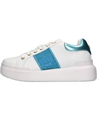 Pollini - Schoenen ,Wit ,Leer Sneakers Wit - Lyst