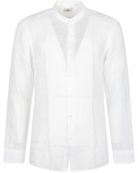 Altea - Clark Lange Mouw Shirt - Lyst