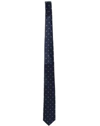 Michael Kors - Accessoires ,Blauw ,Cravatta Small Flower - Lyst