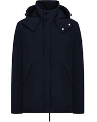 DUNO - Jassen ,Blauw ,Korte Waterdichte Parka Kudo - Lyst