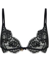 DSquared² - Ondergoed ,Zwart ,Katoen Kanten Bh - Lyst