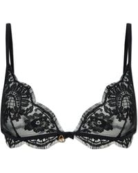 DSquared² - Ondergoed ,Zwart ,Katoen Kanten Bh - Lyst