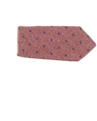 Kiton - Kaschmir Fantasie Krawatte, 7 Falten, Ungefüttert - Lyst