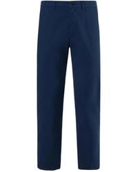 North Sails - Broeken ,Blauw ,Katoen Defender Slim-Fit Chinos - Lyst
