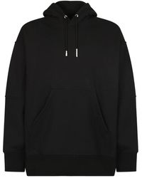 Givenchy - Hoodies & Sweatvesten ,Zwart ,Zwarte Hoodie Stijlvol Logo - Lyst