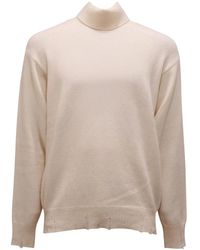 Amaranto - Round-Neck Knitwear - Lyst