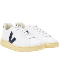 Veja - Vegane urca sneakers - weiß/blau - Lyst