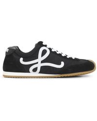 Loewe - Schoenen ,Zwart ,Leer Ballet Runner 2.0 Sneakers - Lyst