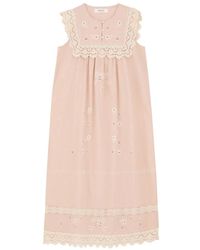 Skall Studio - Kleedjes ,Roze ,Katoen Tallulah Dress - Lyst