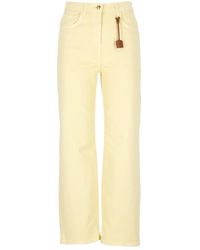 Elisabetta Franchi - Straight Jeans - Lyst