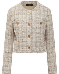 Versace - Tweed Jackets - Lyst
