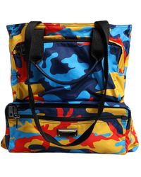Dolce & Gabbana - Camouflage Nylon Shopping Tote Bag - Lyst
