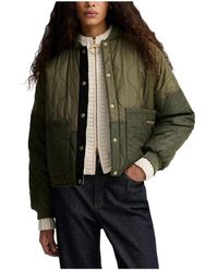 Barbour - Jassen ,Groen ,Polyester Ravenshill Reversible Quilted Jacket - Lyst