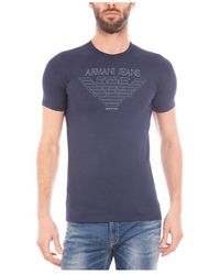 Armani Jeans - Kurzarmshirt - Lyst