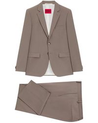 HUGO - Kostuums ,Wol Arti-Hesten Extra Slim Fit Suit - Lyst