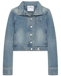 Courreges - Reedition Denim Jacket - Lyst