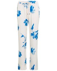 Calvin Klein - Broeken ,Satijn Glanzende Satijnen Pyjamabroek - Lyst