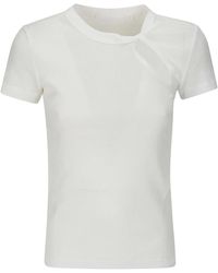 Helmut Lang - Base rib t-shirt - Lyst