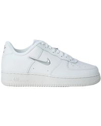 Nike - Fitness ,Grijs ,Leer Air Force 1 '07 Sneakers - Lyst