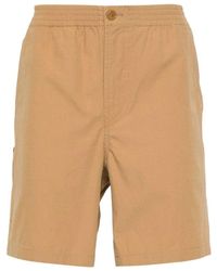 A.P.C. - Beige short norris denim jeans - Lyst