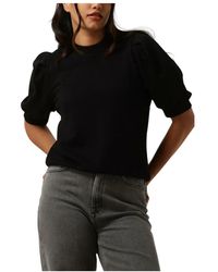 Minus - Mika Sweat Sweater Zwart - Lyst