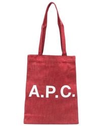 A.P.C. - Tote Bags - Lyst