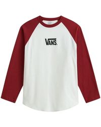 Vans - Core Raglan Ls Tee - Lyst