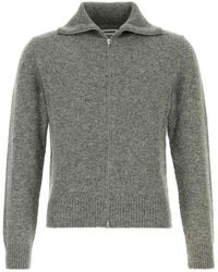 Jil Sander - Wool Blend Cardigan - Lyst