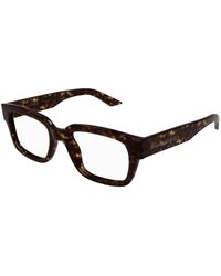 McQueen - Modische Brille Am0454O Schwarz - Lyst