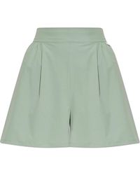 Nike - Fitness ,Groen ,Polyester 24.7 Perfect Stretch Dri-Fit Shorts Met Hoge Taille - Lyst