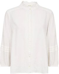 Part Two - Weiße Bluse Mit ¾ Ärmeln - Lyst