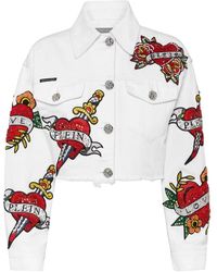 Philipp Plein - Denim Jackets - Lyst