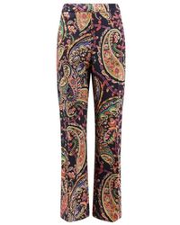 Etro - Straight Trousers - Lyst
