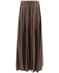 Max Mara - Rokken ,Bruin ,Maxi Rok - Lyst