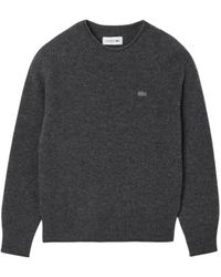 Lacoste - Round-Neck Knitwear - Lyst