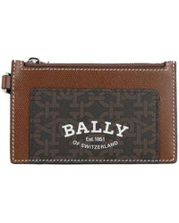 Bally - Accessoires ,Bruin ,Stijlvolle Portemonnee - Lyst