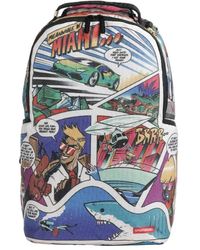 Sprayground - Tassen ,Veelkleurig ,305 Retro Comic Dlxr Rugzak - Lyst