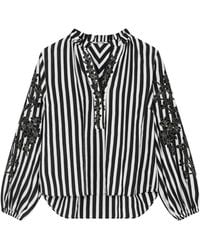 GUSTAV - Overhemden ,Zwart ,Blouse - Lyst