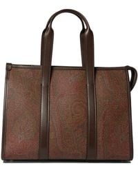 Etro - Borsa Shopping Piccola - Lyst