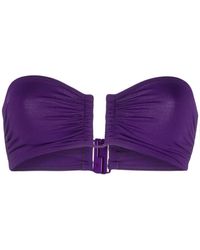 Eres - Badmode ,Paars ,Inka Bandeau Bikini Top - Lyst